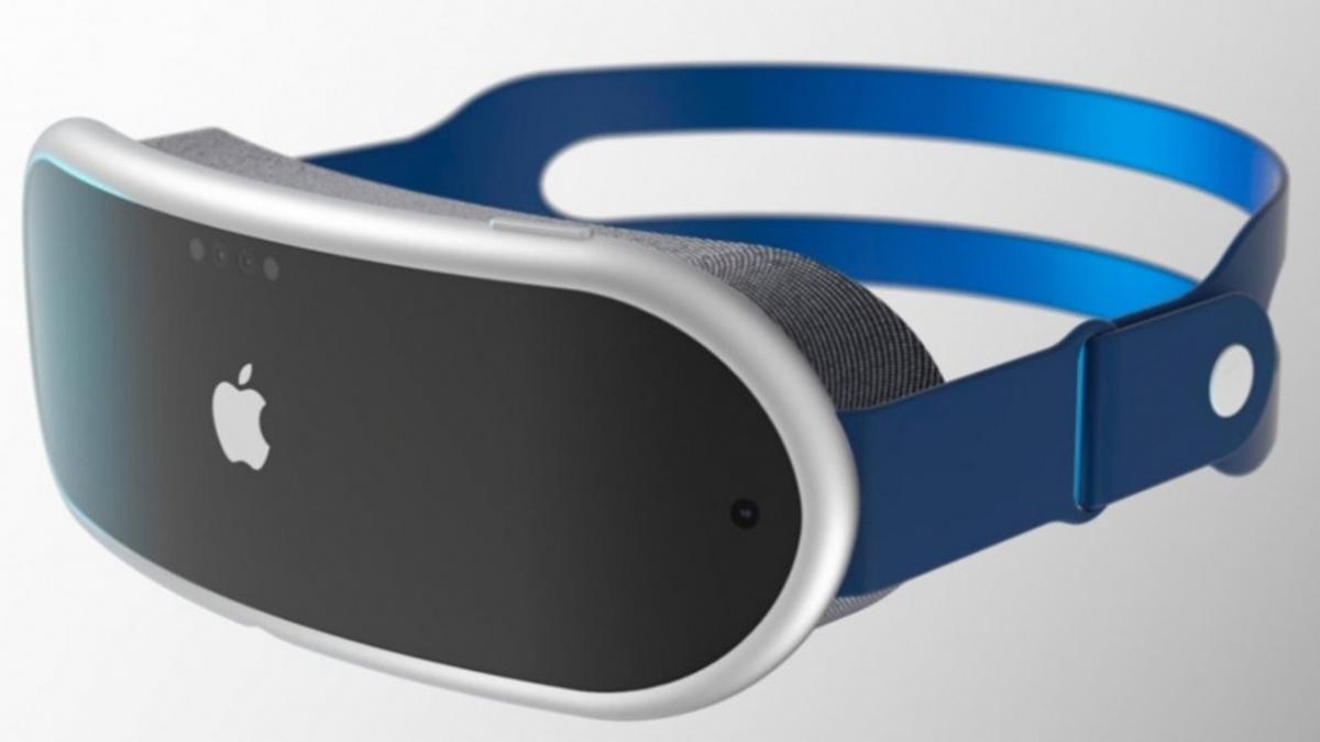 Apple's mixed reality headset render Apple's mixed reality headset render
