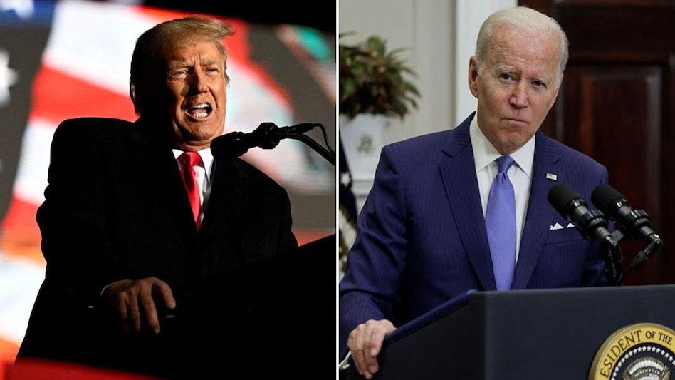 Donald Trump on Tuesday launched a scathing attack on US President Joe Biden and accused him of destroying America Donald Trump on Tuesday launched a scathing attack on US President Joe Biden and accused him of destroying America