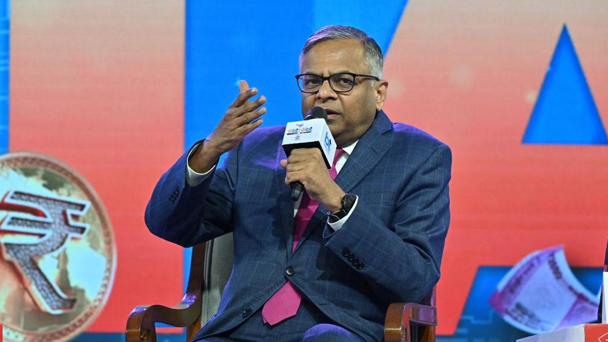 N Chandrasekaran at BT Mindrush 2023 N Chandrasekaran at BT Mindrush 2023