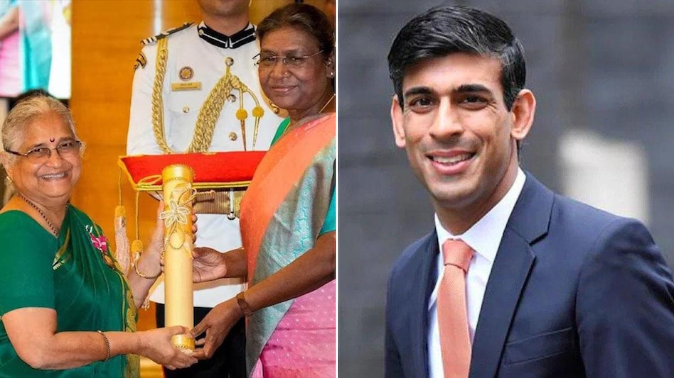 In a LinkedIn post, her brother, Rohan Murty, described his mother as a "positive force" in their life. In a LinkedIn post, her brother, Rohan Murty, described his mother as a "positive force" in their life.