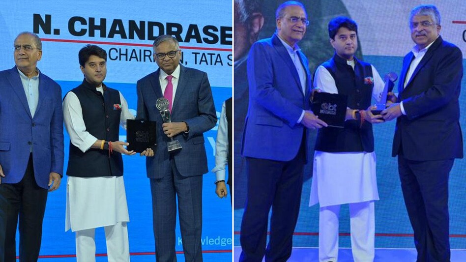 BT Mindrush 2023: N Chandrasekaran is 'Business Icon of the Year', Nandan Nilekani wins Lifetime Achievement award BT Mindrush 2023: N Chandrasekaran is 'Business Icon of the Year', Nandan Nilekani wins Lifetime Achievement award
