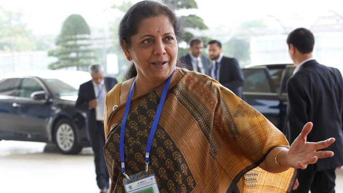 FM Nirmala Sitharaman was speaking at the Peterson Institute for International Economics (PIIE) FM Nirmala Sitharaman was speaking at the Peterson Institute for International Economics (PIIE)