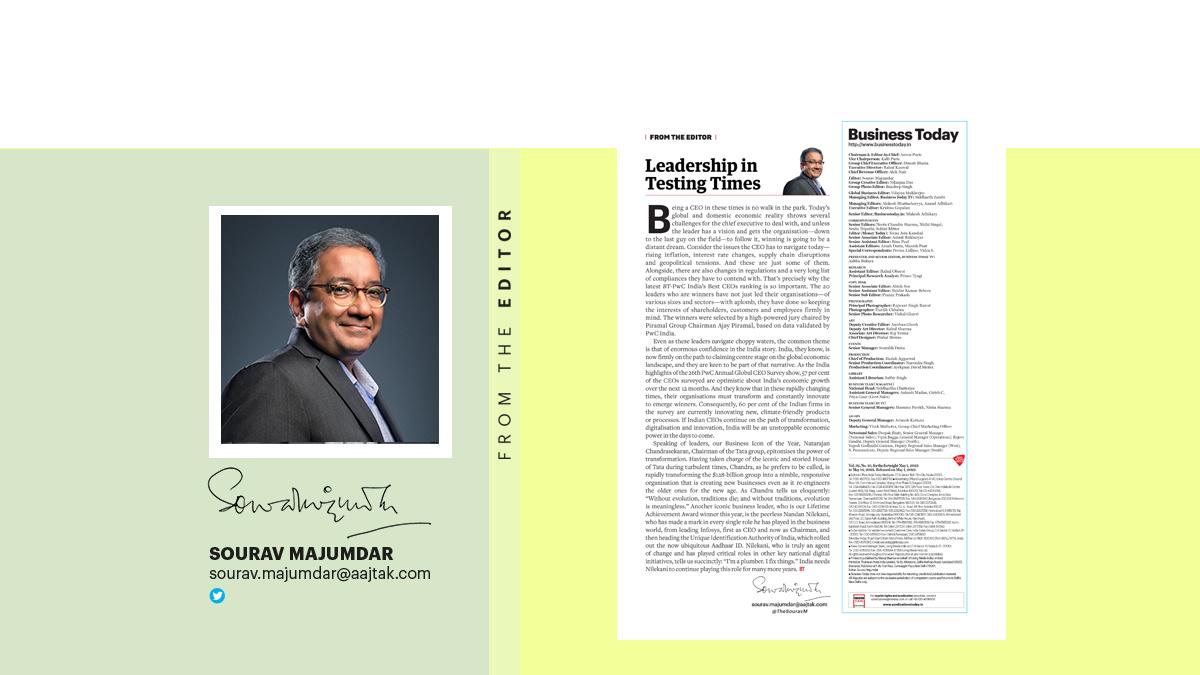 As business leaders navigate choppy waters, the common theme is that of enormous confidence in the India story. As business leaders navigate choppy waters, the common theme is that of enormous confidence in the India story.