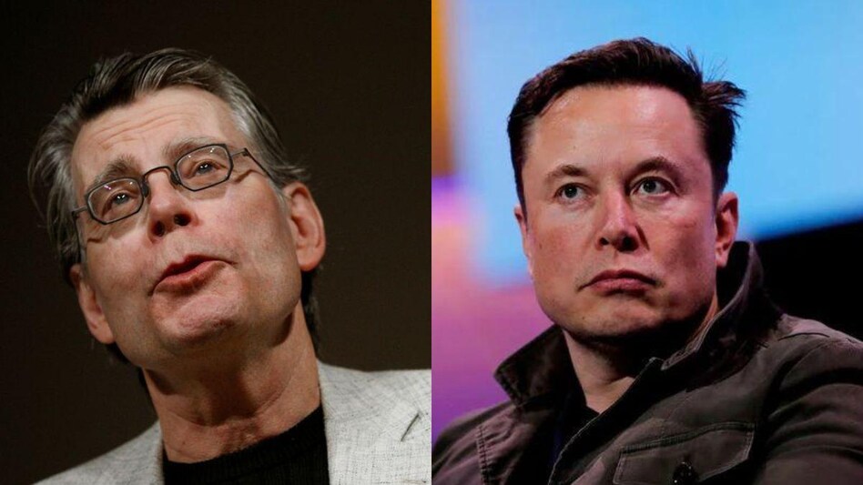 Stephen King and Elon Musk Stephen King and Elon Musk