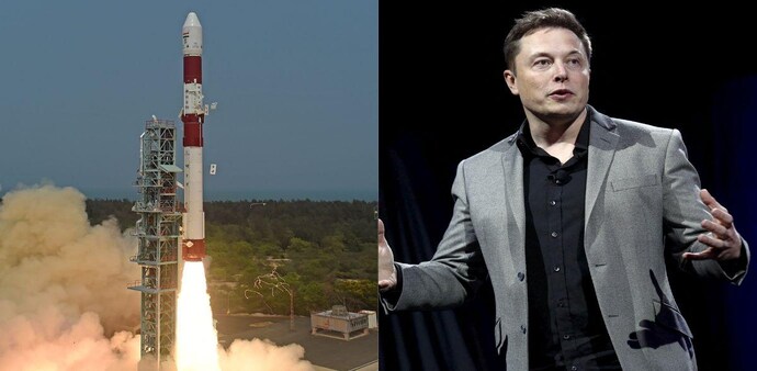 Elon Musk congratulates ISRO Elon Musk congratulates ISRO