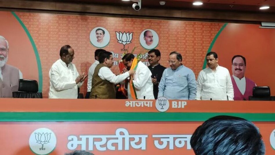 Meanwhile, Union Minister Pralhad Joshi appreciated the former Andhra CM's decision to be associated with the BJP Meanwhile, Union Minister Pralhad Joshi appreciated the former Andhra CM's decision to be associated with the BJP