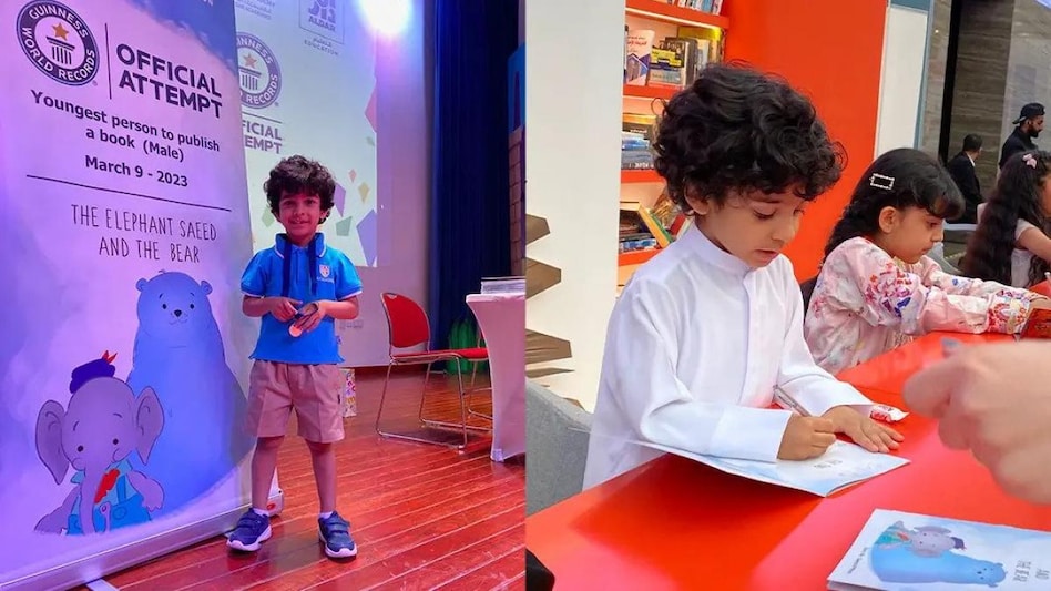 Saeed took inspiration from his older sister AlDhabi to take inspiration for his book. Saeed took inspiration from his older sister AlDhabi to take inspiration for his book.
