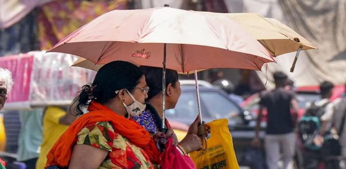 A heat wave is declared when the maximum temperature at a station is at least 40 degrees Celsius in the plains A heat wave is declared when the maximum temperature at a station is at least 40 degrees Celsius in the plains