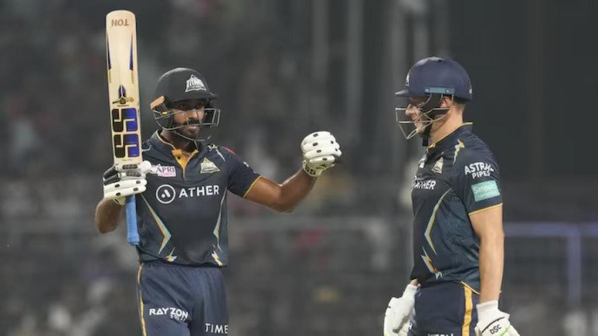 Gujarat Titans beat Kolkata Knight Riders by 7 wickets to go top of the table