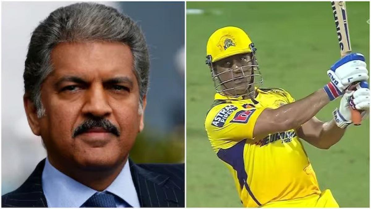 Anand Mahindra believes CSK should have a special uniform for MS Dhoni: See what the internet came up with 