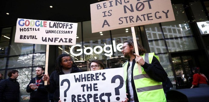 Google London office employees stage a walkout Google London office employees stage a walkout