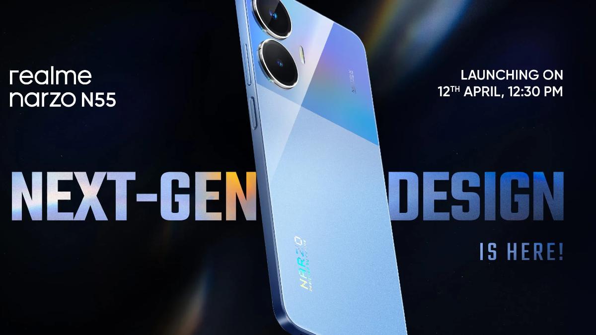 Realme Narzo N55 India launch set for April 12, teased to feature sleek design and cutting-edge features