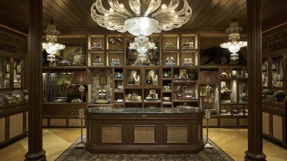 The ground floor holds the Sabyasachi bridal collection. The ground floor holds the Sabyasachi bridal collection.