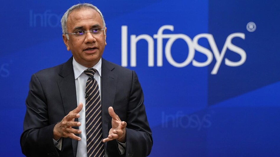 'Our operating margin was resilient at 21% for Q4FY23,' says Infosys CEO Salil Parekh 'Our operating margin was resilient at 21% for Q4FY23,' says Infosys CEO Salil Parekh
