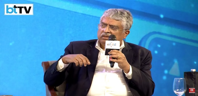 Nandan Nilekani at BT Mindrush Nandan Nilekani at BT Mindrush
