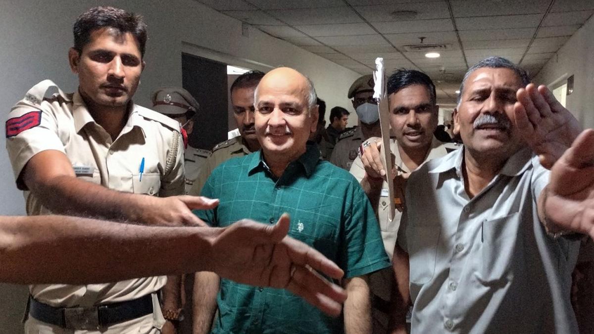 Manish Sisodia appears at Rouse Avenue court for the excise policy scam case Manish Sisodia appears at Rouse Avenue court for the excise policy scam case