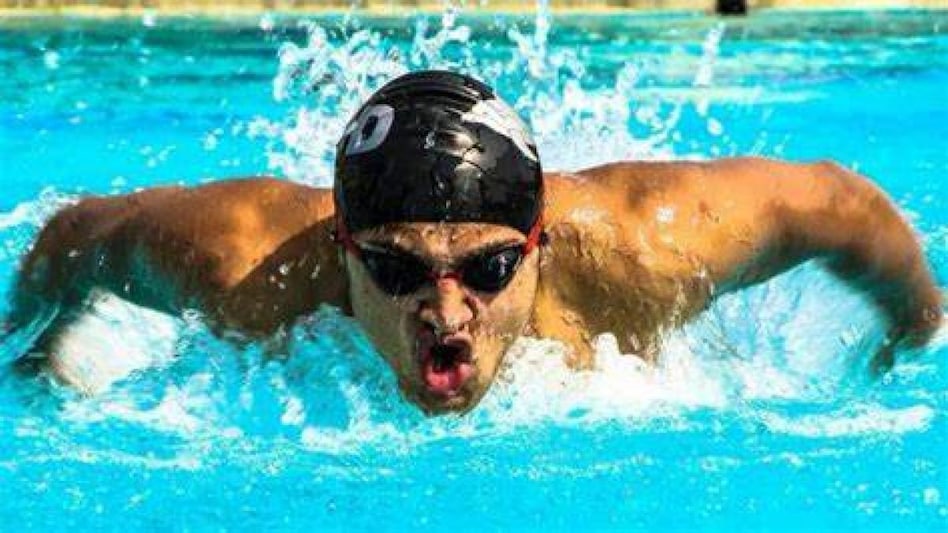 Aryan Singh Dadiala matched the world swimming record Aryan Singh Dadiala matched the world swimming record