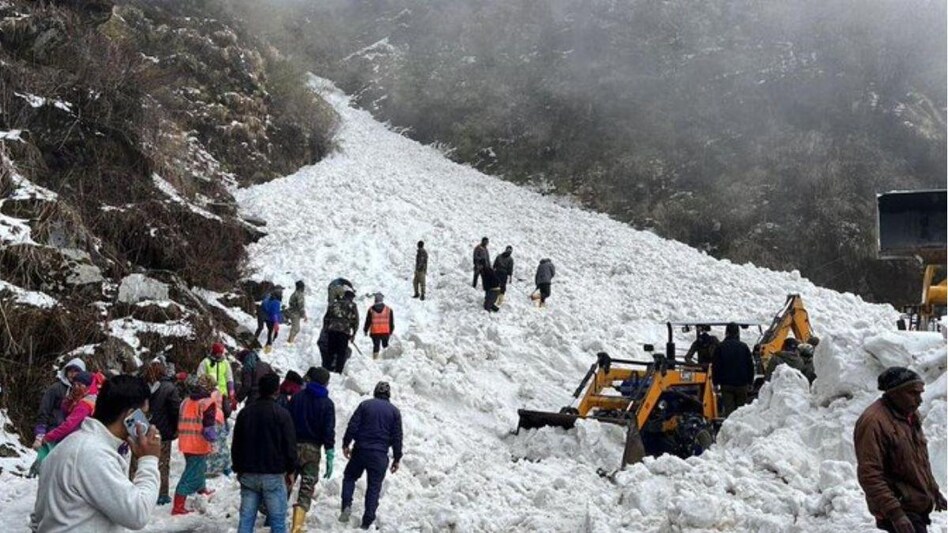 Rescue operation underway in Sikkim. Rescue operation underway in Sikkim.