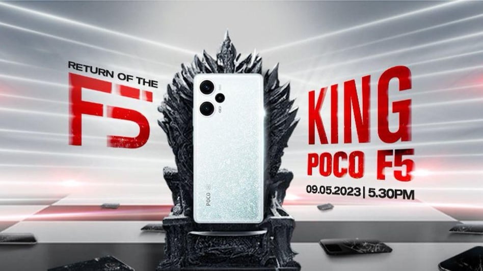 Poco F5 will launch in India on May 9 Poco F5 will launch in India on May 9