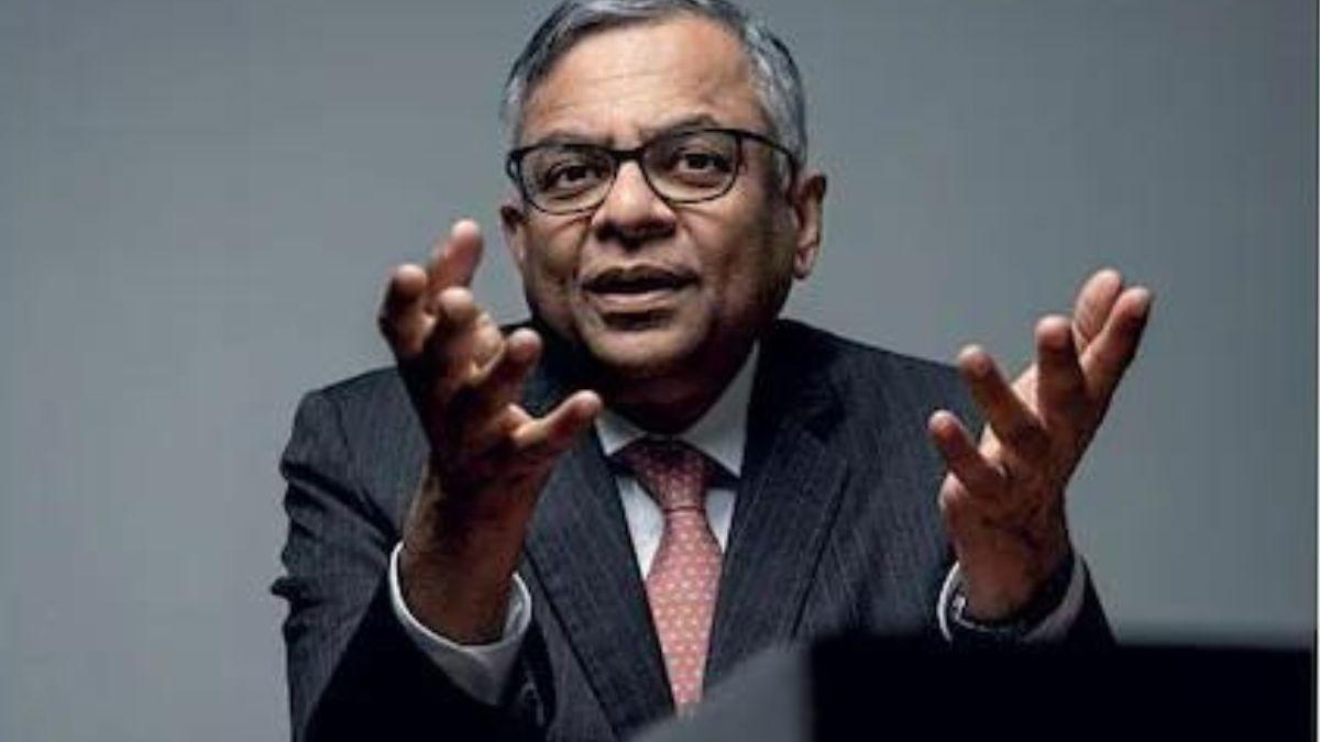 Tata Sons Chairman N Chandrasekaran Tata Sons Chairman N Chandrasekaran
