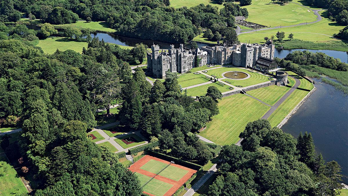 Check into a castle and get transported back to medieval Europe with its moats, turrets, towers and dungeons -- but with modern-day luxury Check into a castle and get transported back to medieval Europe with its moats, turrets, towers and dungeons -- but with modern-day luxury