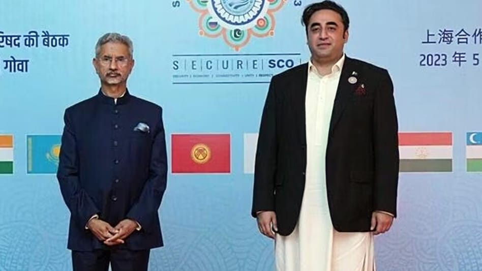 Foreign minister S Jaishankar and his Pakistani counterpart Bilawal Bhutto Zardari at SCO meet Foreign minister S Jaishankar and his Pakistani counterpart Bilawal Bhutto Zardari at SCO meet