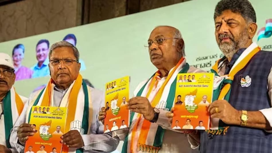 Congress promised to repeal all “anti-people and unjust laws” enacted by the BJP government Congress promised to repeal all “anti-people and unjust laws” enacted by the BJP government