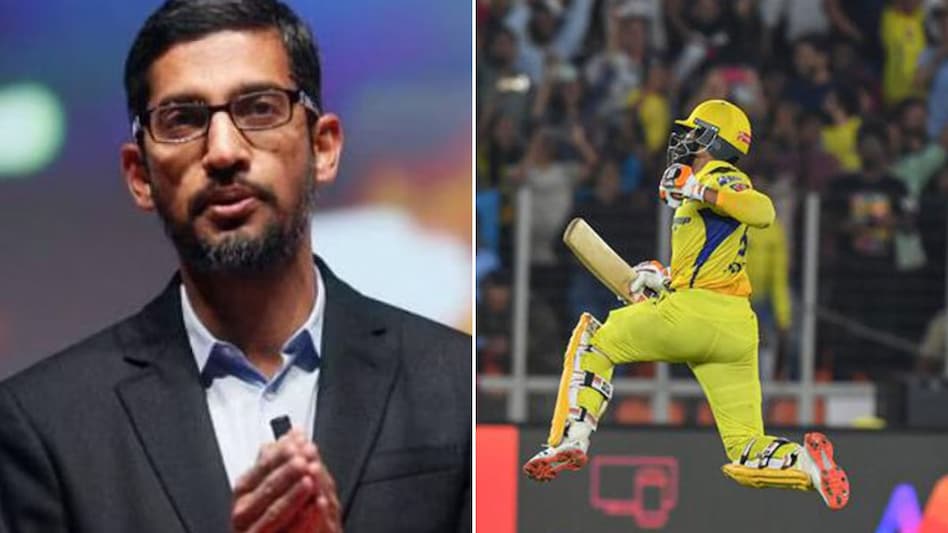 Google CEO Sundar Pichai took to Twitter to congratulate CSK after the match Google CEO Sundar Pichai took to Twitter to congratulate CSK after the match