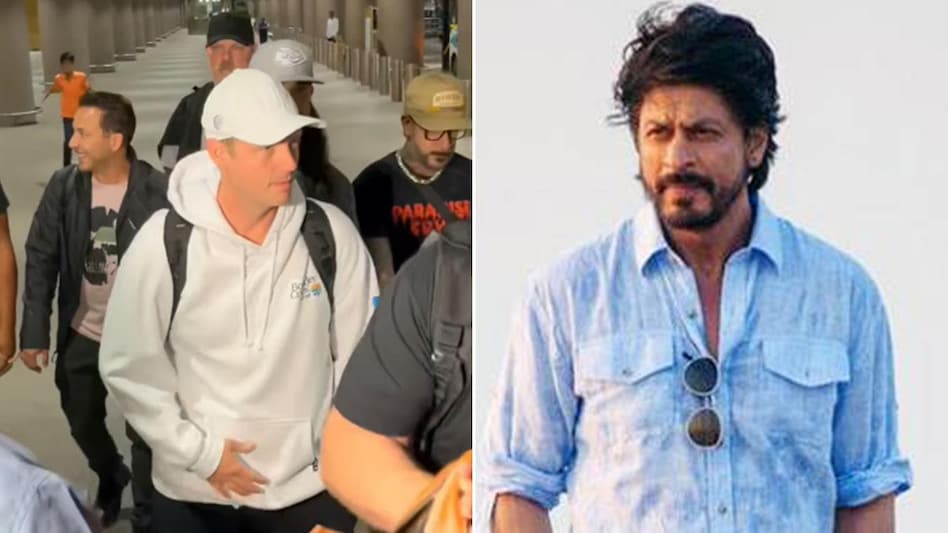 Netizens spots same fan who tried to take selfie with Shah Rukh Khan at the time of Backstreet Boys' arrival at Mumbai airport Netizens spots same fan who tried to take selfie with Shah Rukh Khan at the time of Backstreet Boys' arrival at Mumbai airport