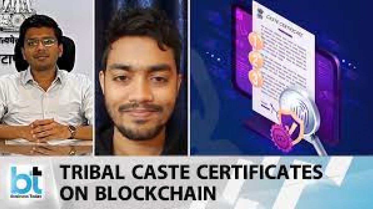 IAS Shubham Gupta, Assistant Collector Etapalli, Gadchiroli Maharashtra worked with Neil Martis, co-founder of Zupple, to issue 65,000 caste certificates of Gadchiroli’s tribal population on the blockchain IAS Shubham Gupta, Assistant Collector Etapalli, Gadchiroli Maharashtra worked with Neil Martis, co-founder of Zupple, to issue 65,000 caste certificates of Gadchiroli’s tribal population on the blockchain