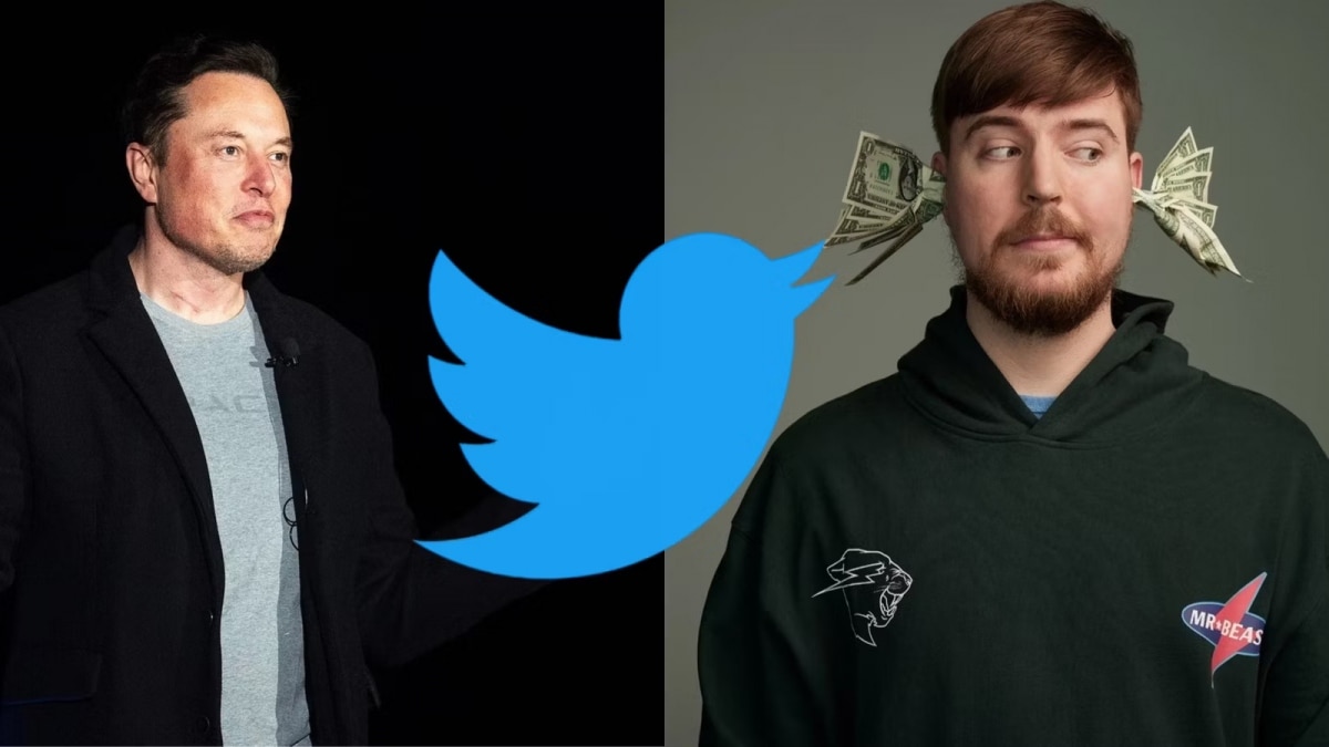 Elon Musk and MrBeast Elon Musk and MrBeast