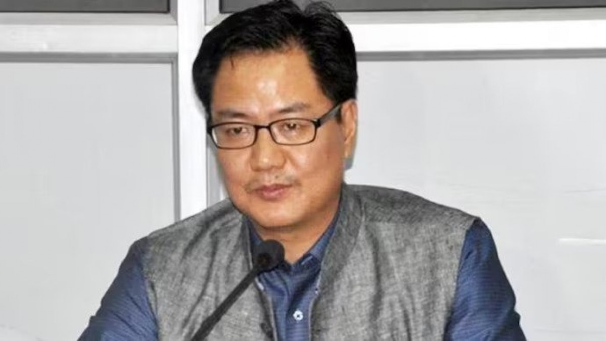 Rijiju spoke to the media shortly after taking over as Minister of Earth Sciences on Friday at 11am Rijiju spoke to the media shortly after taking over as Minister of Earth Sciences on Friday at 11am