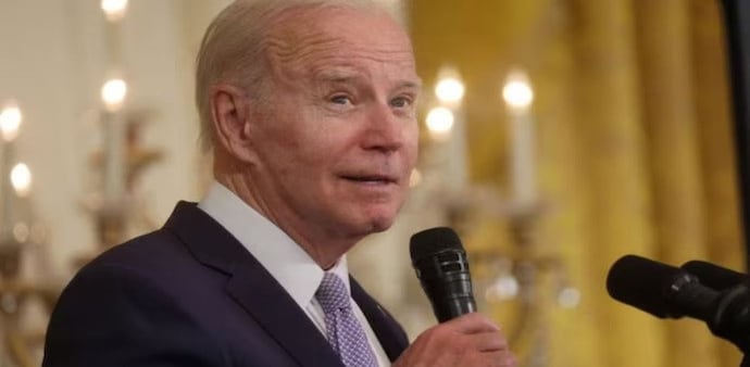 In 2022, Biden fell off his bike while talking to reporters in his homeland of Delaware. In 2022, Biden fell off his bike while talking to reporters in his homeland of Delaware.