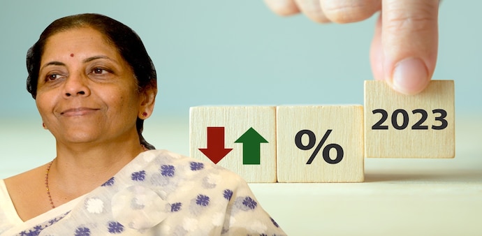 Total receipts for fiscal 2023 stood at Rs 24.56 lakh crore, while overall expenditure was at Rs 41.89 lakh crore. Total receipts for fiscal 2023 stood at Rs 24.56 lakh crore, while overall expenditure was at Rs 41.89 lakh crore.