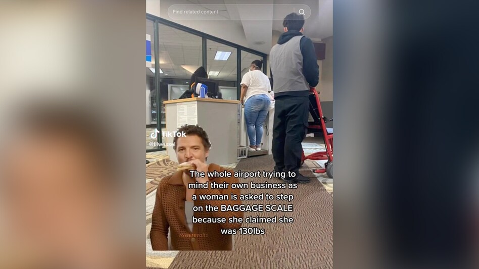 She added, “It’s a tiny plane so they needed our weight to take off for safety reasons.” She added, “It’s a tiny plane so they needed our weight to take off for safety reasons.”