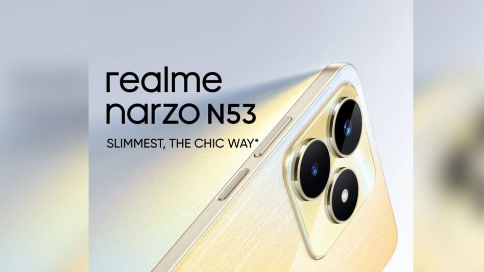 Realme to launch its slimmest smartphone Narzo N53 in India on May 18: All details Realme to launch its slimmest smartphone Narzo N53 in India on May 18: All details