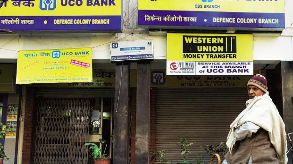 UCO Bank shares have fallen after 6 days of consecutive gain. In the last six sessions, the stock gained 16.76% from Rs 26.31 on April 21 to Rs 30.72 in the previous trading session. UCO Bank shares have fallen after 6 days of consecutive gain. In the last six sessions, the stock gained 16.76% from Rs 26.31 on April 21 to Rs 30.72 in the previous trading session.