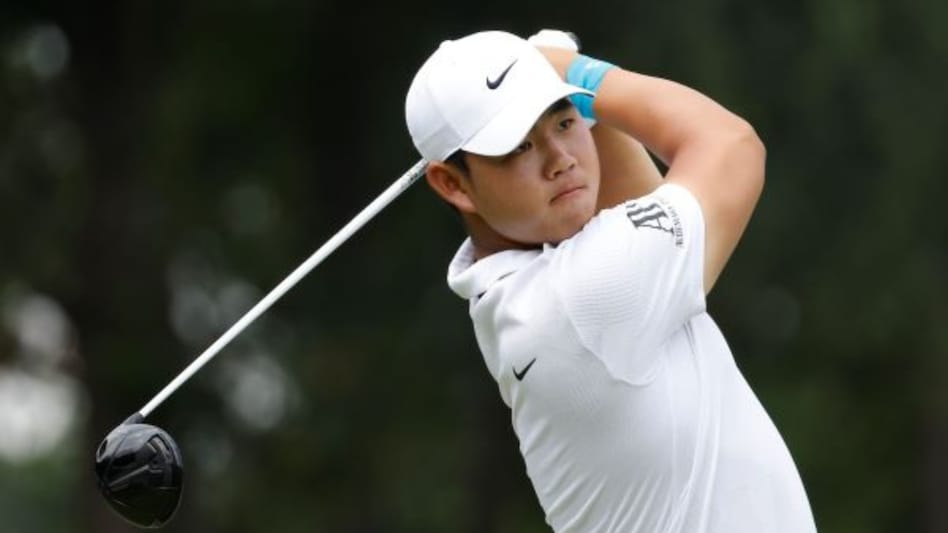 File photo of Joohyung Kim, one of a group of Asian golfers with real title hopes at the 105th PGA Championship. Image courtesy PGA Tour/Getty Images File photo of Joohyung Kim, one of a group of Asian golfers with real title hopes at the 105th PGA Championship. Image courtesy PGA Tour/Getty Images