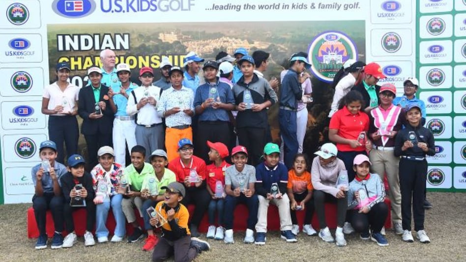 Event winners on the junior tour at the Classic Golf and Country Club near Gurgaon, Haryana, last year Event winners on the junior tour at the Classic Golf and Country Club near Gurgaon, Haryana, last year