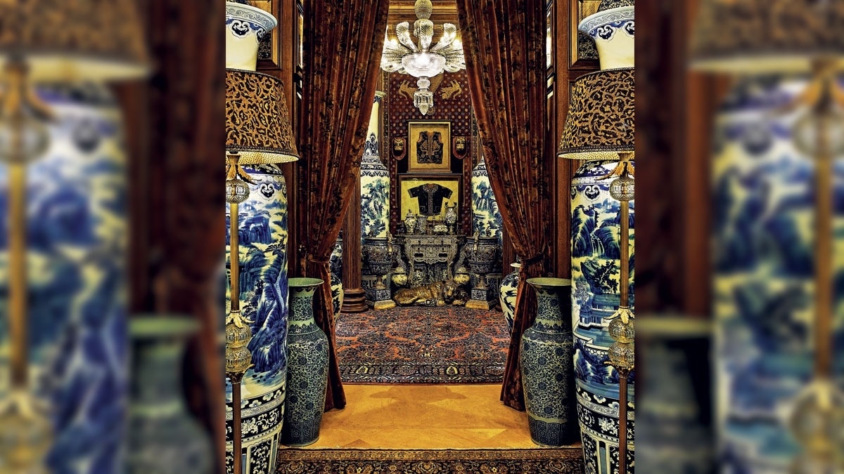 Designer Sabyasachi Mukherjee's Mumbai store is a manifestation of his maximalist vision of Indian history, art and culture Designer Sabyasachi Mukherjee's Mumbai store is a manifestation of his maximalist vision of Indian history, art and culture