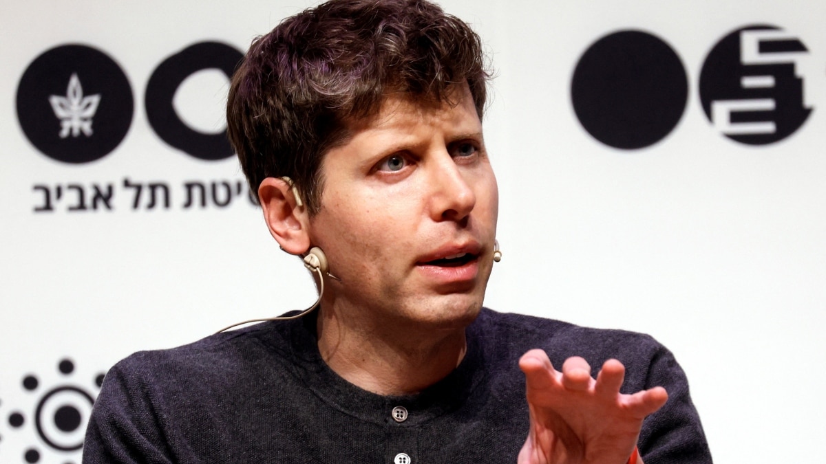 Sam Altman, CEO of Microsoft-backed OpenAI and ChatGPT creator speaks during a talk at Tel Aviv University in Tel Aviv, Israel Sam Altman, CEO of Microsoft-backed OpenAI and ChatGPT creator speaks during a talk at Tel Aviv University in Tel Aviv, Israel