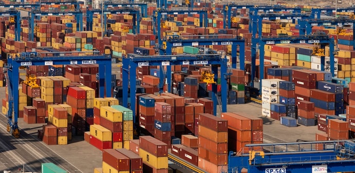 Adani Ports share price: Adani stocks have witnessed major ups and downs after the Hindenburg setback. Adani Ports share price: Adani stocks have witnessed major ups and downs after the Hindenburg setback.