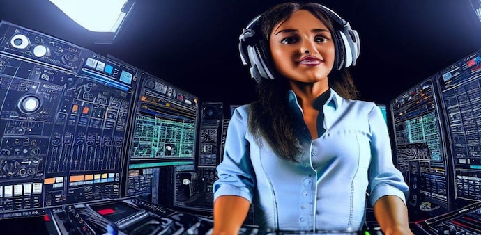 AI radio jockey will be going live for 5 hours daily (Image generated by AI) AI radio jockey will be going live for 5 hours daily (Image generated by AI)