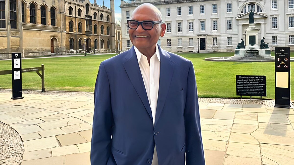 Anil Agarwal was the keynote speaker at an event in Cambridge University Anil Agarwal was the keynote speaker at an event in Cambridge University