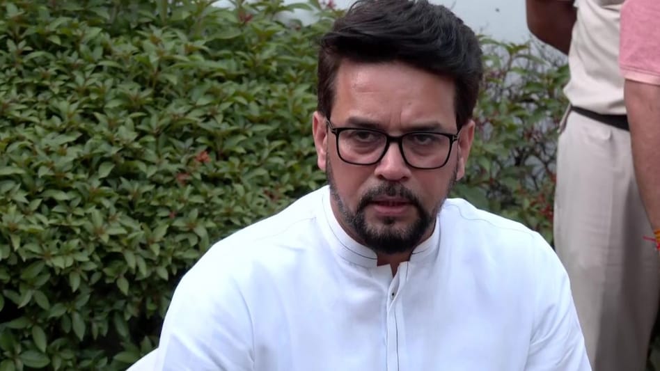 Union Sports Minister Anurag Thakur Union Sports Minister Anurag Thakur