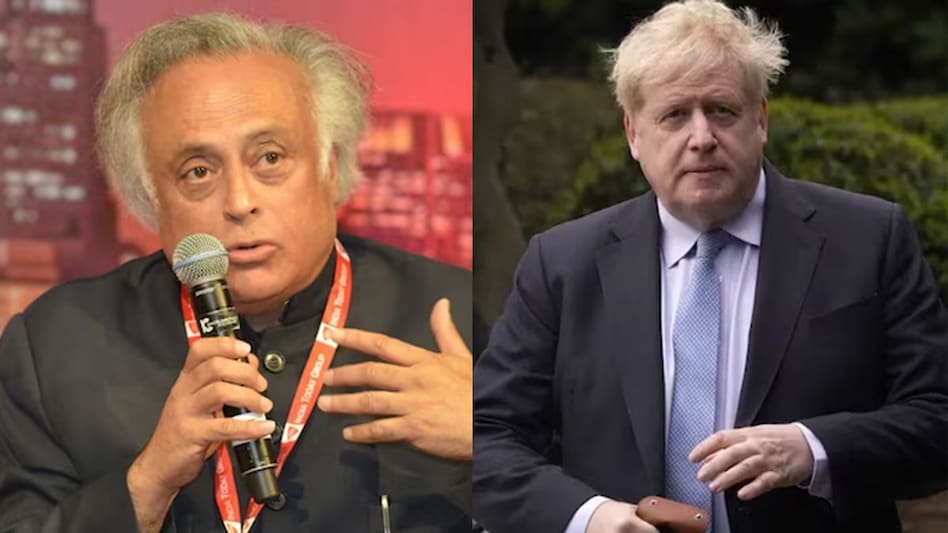 Congress leader Jairam Ramesh tweeted after Boris Johnson resigned after receiving the results of a probe conducted by lawmakers into misleading statements he made in Parliament. Congress leader Jairam Ramesh tweeted after Boris Johnson resigned after receiving the results of a probe conducted by lawmakers into misleading statements he made in Parliament.