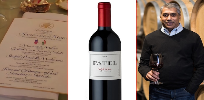 Along with the millet-based menu, Stone Tower Chardonnay 'Kristi' 2021, Patel Red Blend 2019, and Domaine Carneros Brut Rose, will be served to the guests. Along with the millet-based menu, Stone Tower Chardonnay 'Kristi' 2021, Patel Red Blend 2019, and Domaine Carneros Brut Rose, will be served to the guests.
