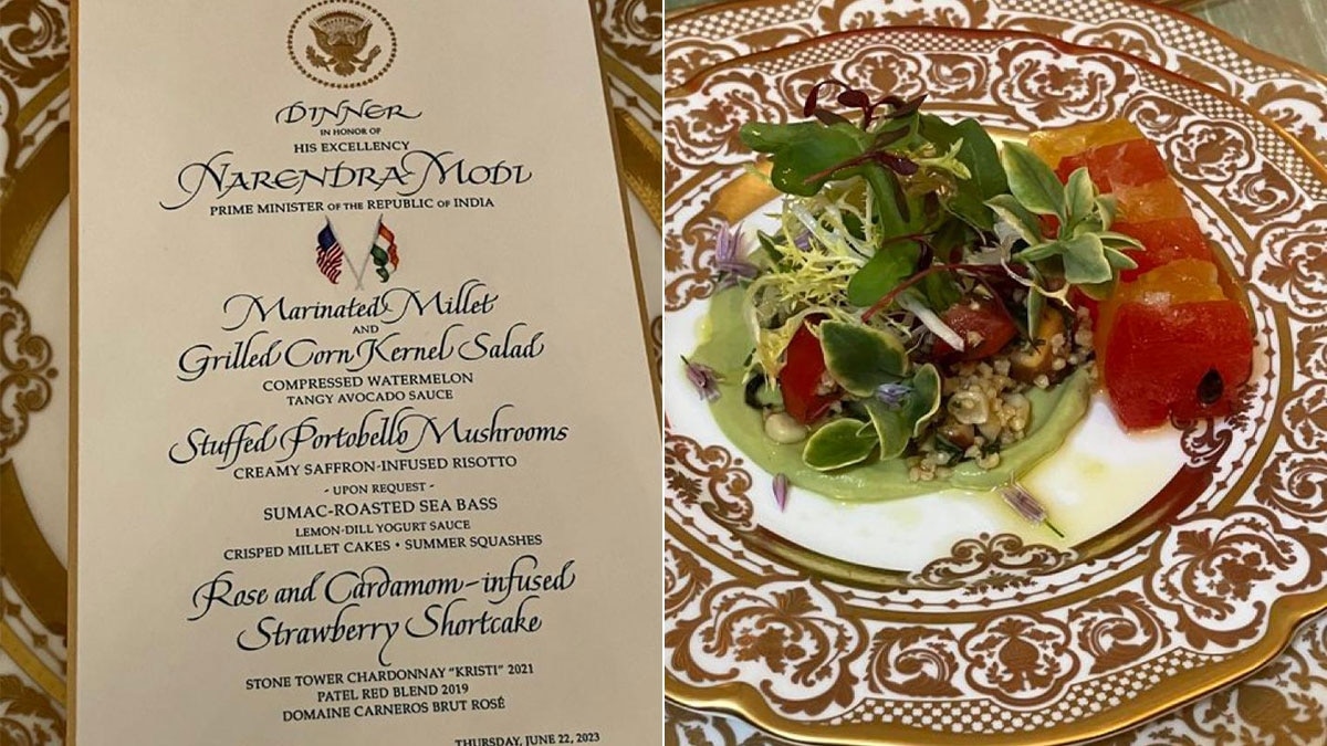 Bidens to host PM Modi for state dinner Millet cakes, stuffed