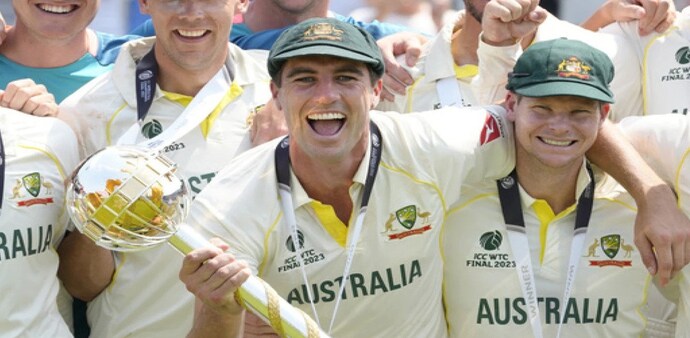 Australia won the match at the Oval by 209 runs. Travis Head who scored 163 in the first innings was declared the Player of the Match. Australia won the match at the Oval by 209 runs. Travis Head who scored 163 in the first innings was declared the Player of the Match.