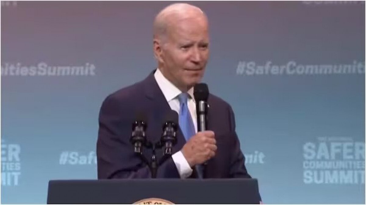 US President Joe Biden trolled after ending gun control speech with ‘God save the Queen’; watch video